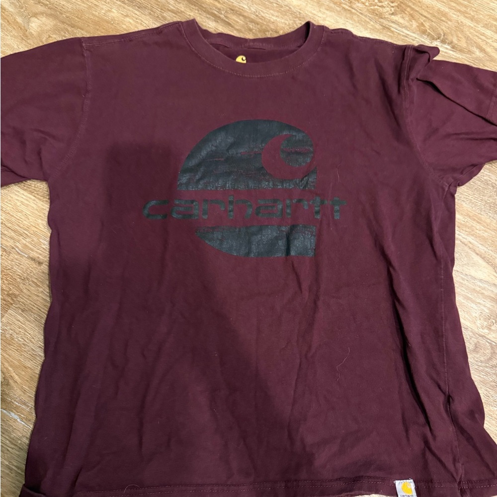 Carhartt Men's Maroon T-Shirt